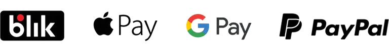 BLIK, Apple Pay, Google Pay i PayPal